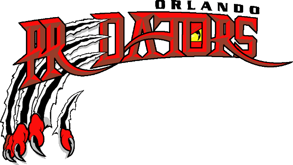Orlando Predators 1998-2000 Wordmark Logo t shirt iron on transfers